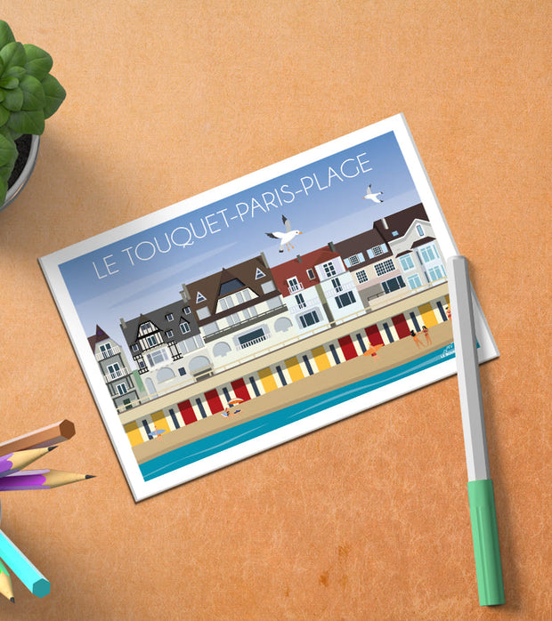 Carte Postale Touquet Paris Plage