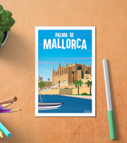 Carte Postale Palma de Mallorque