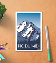 Carte Postale Pic du Midi - Les Pyrénées