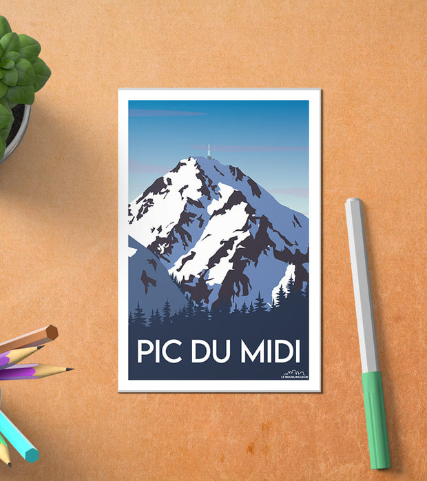 Carte Postale Pic du Midi - Les Pyrénées