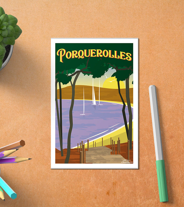 Carte Postale Porquerolles