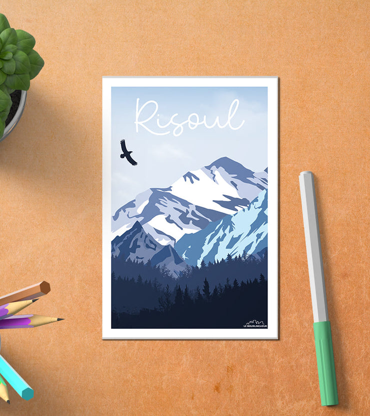 Carte Postale Risoul