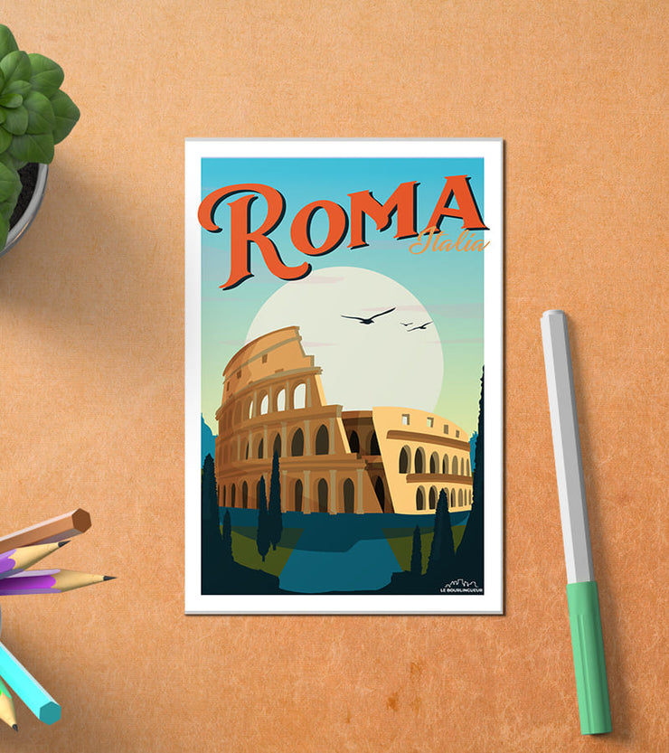 Carte postale vintage Rome