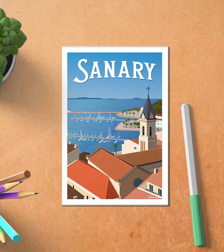 Carte Postale Sanary