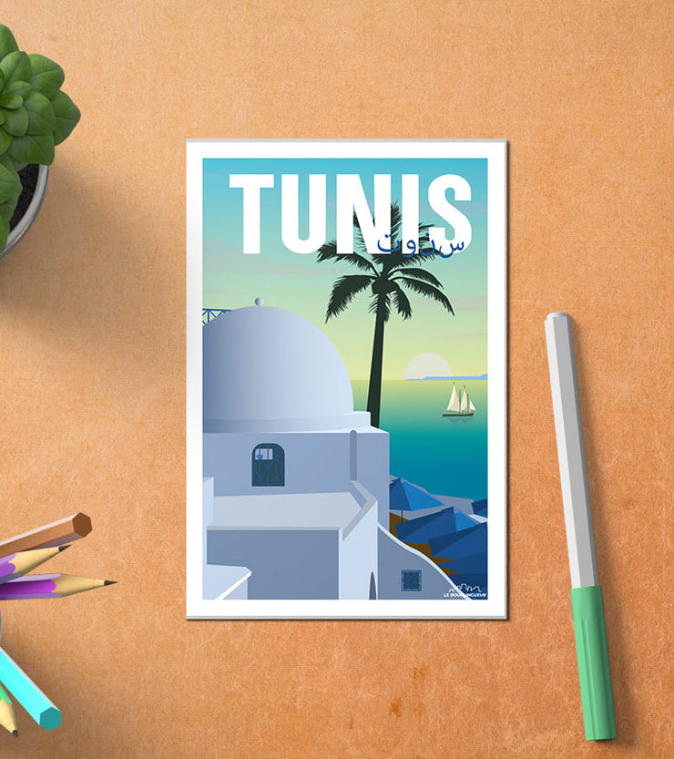 Carte Postale Tunis