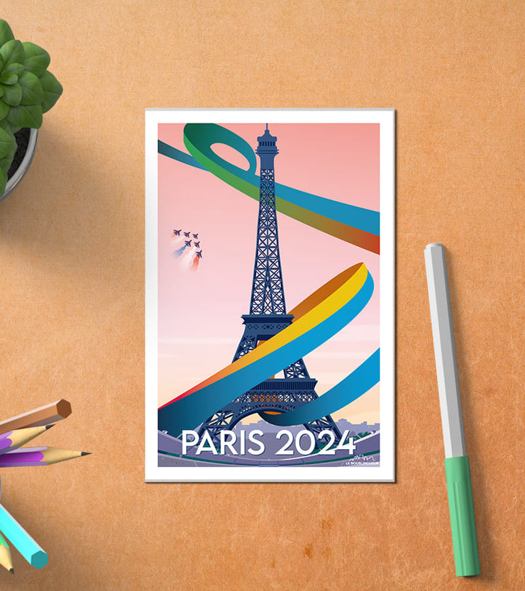 Carte Postale Paris 2024