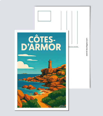 Carte postale Côte d Armor