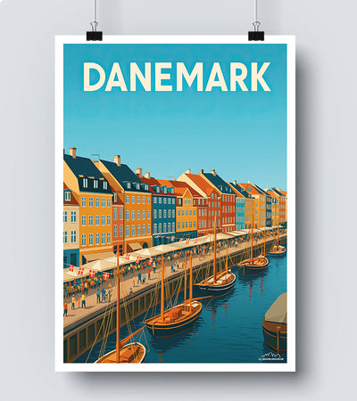 Affiche Danemark