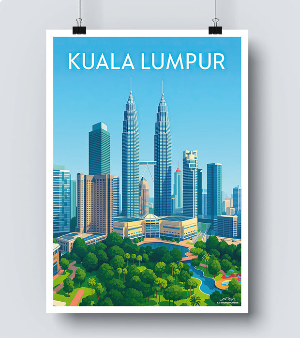 Affiche Kuala Lumpur