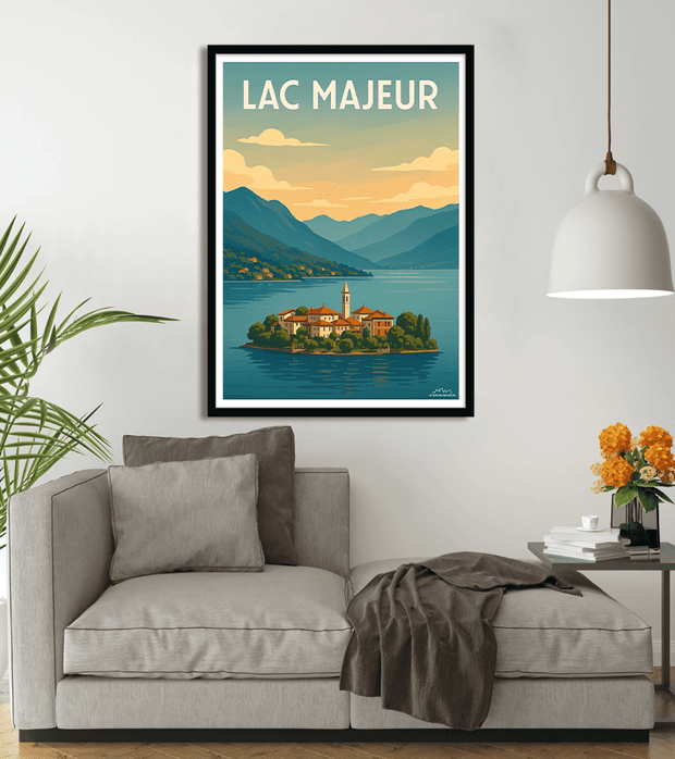 poster Lac Majeur