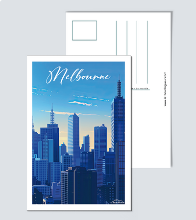 Carte Postale Melbourne
