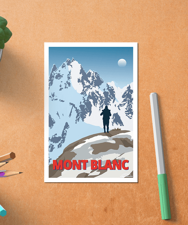 Carte Postale Le Mont Blanc