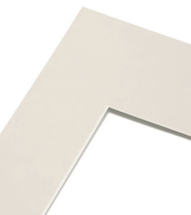 Passe Partout standard Canson - Cadre carton blanc 30x40