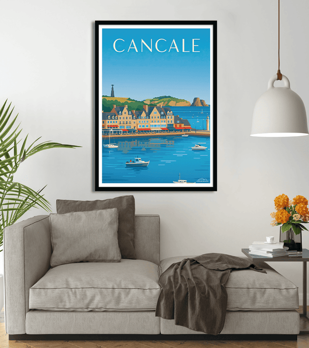 poster ville de Cancale