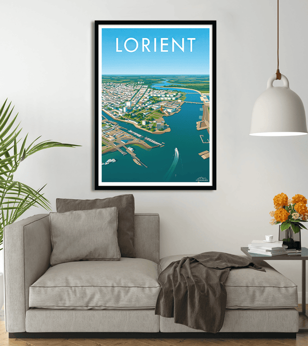 poster Vintage Lorient