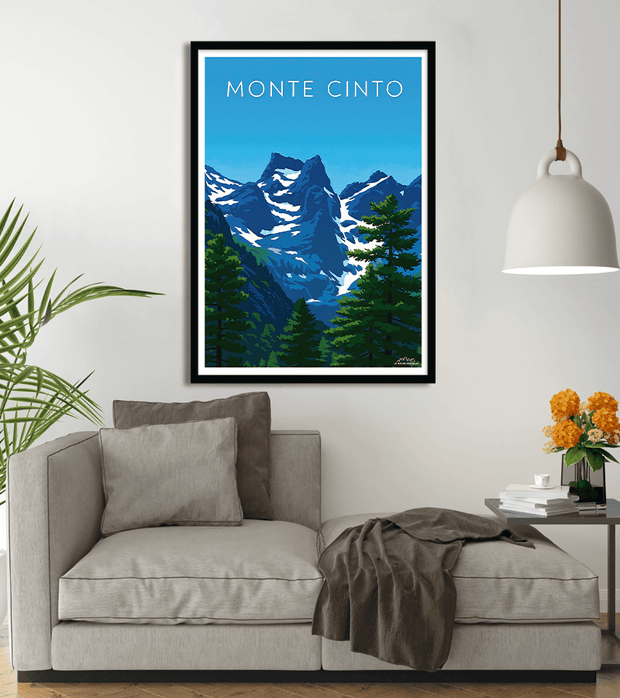 poster Monte Cinto
