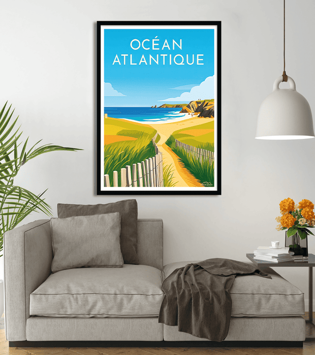 poster Océan Atlantique