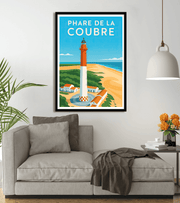 poster Phare de la Coubre - la Tremblade