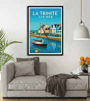 poster ville de Trinité-sur-Mer