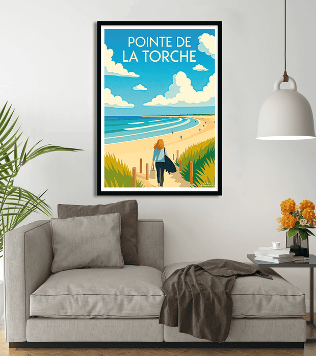 poster Pointe de la Torche
