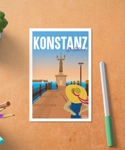 Carte postale Konstanz