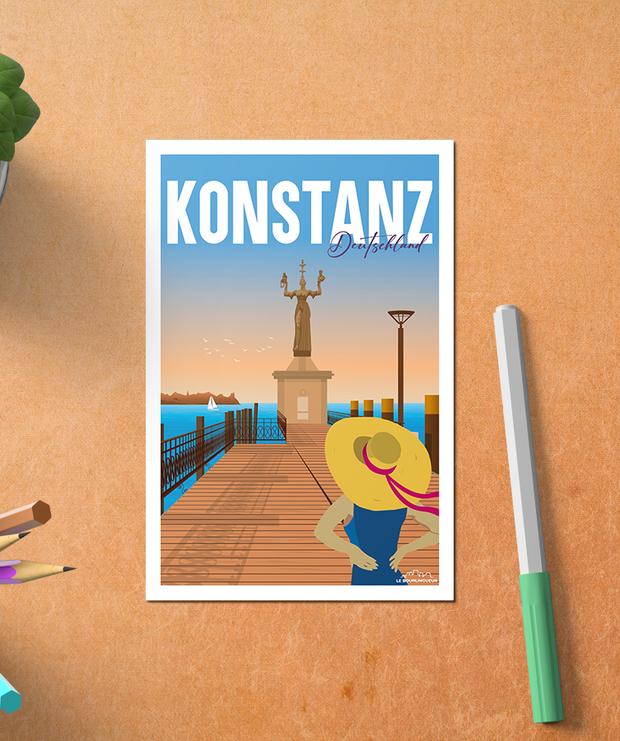 Carte postale Konstanz