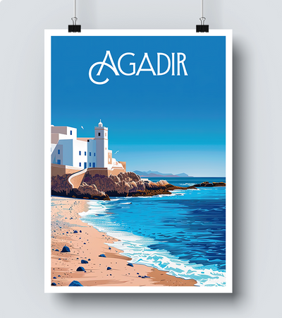 Affiche Agadir