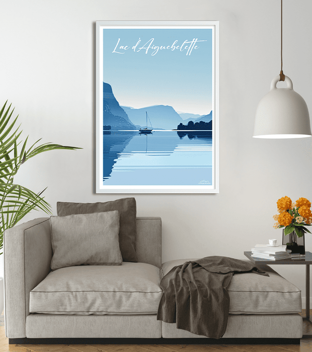 Poster Lac d'Aiguebelette