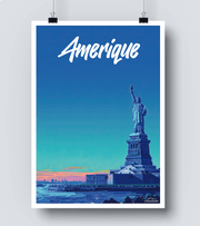 Affiche Amérique USA
