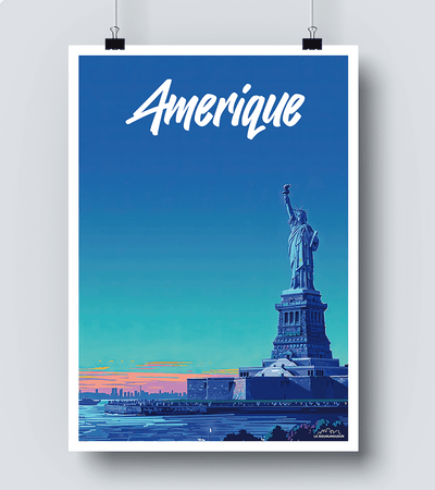 Affiche Amérique USA