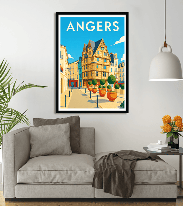 poster Centre Ville d Angers