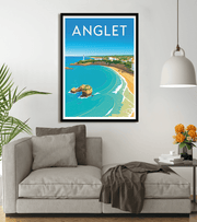 poster Vintage Anglet
