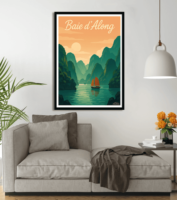 poster Baie d Along