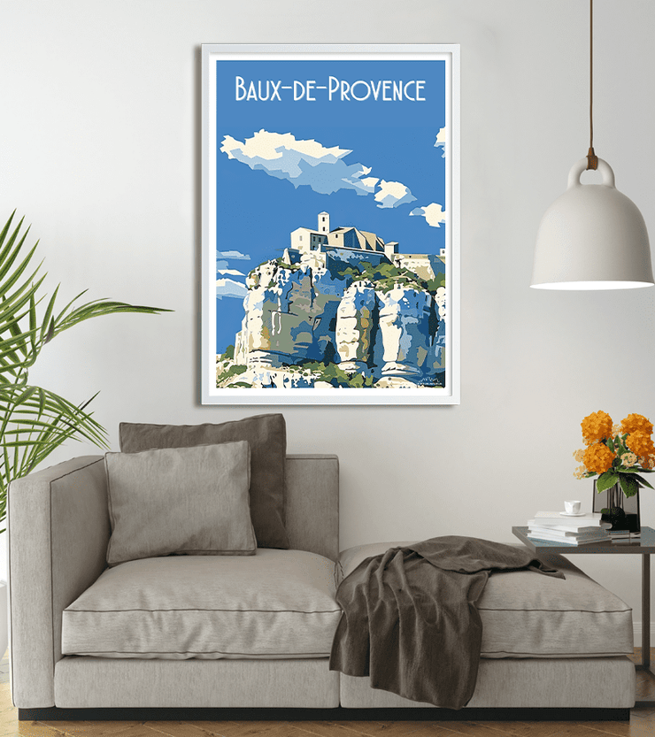 poster Baux de Provence