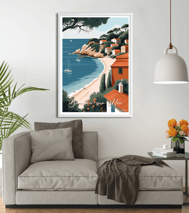 poster Beaulieu sur Mer
