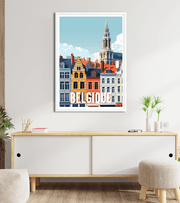 poster vintage Belgique