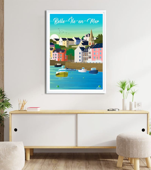 poster belle ile en mer