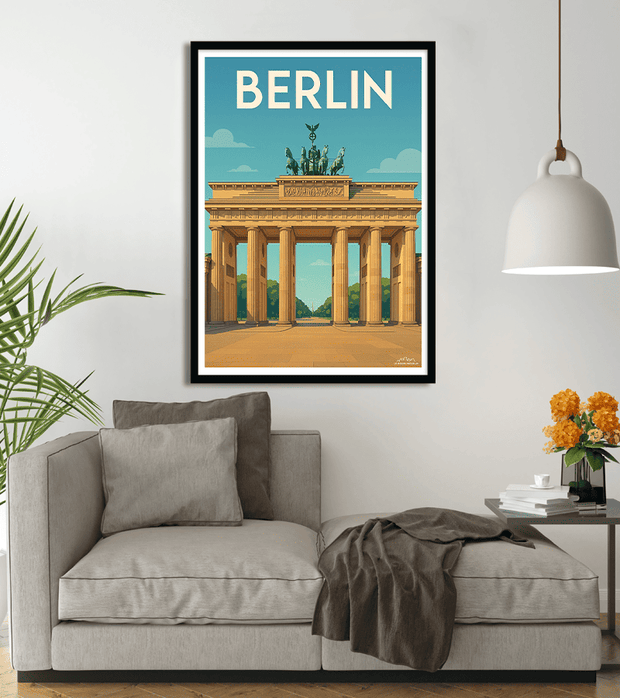 poster Porte de Brandebourg - Berlin