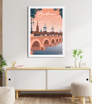 poster Vintage Bordeaux