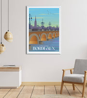 poster vintage Bordeaux