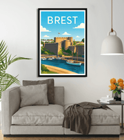 Affiche Château de Brest