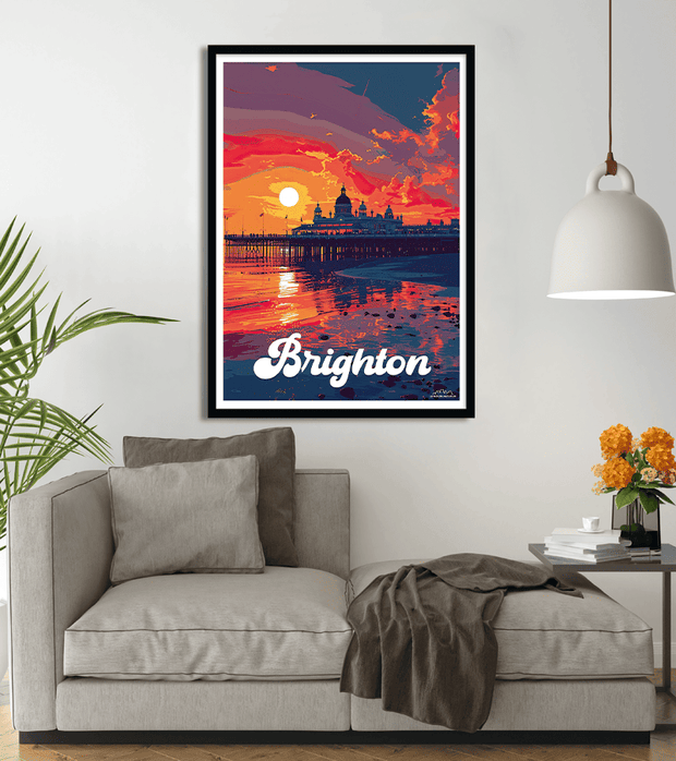 Affiche Vintage Brighton