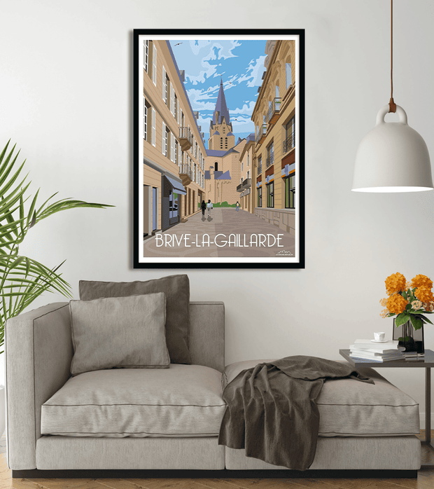 poster Brive la Gaillarde