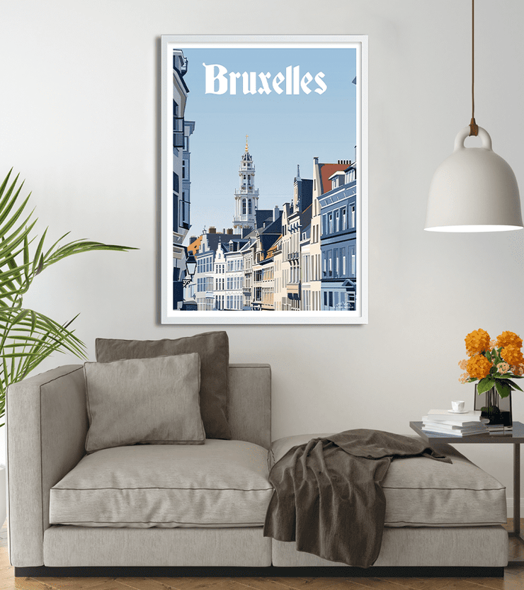 poster Bruxelles - Belgique 
