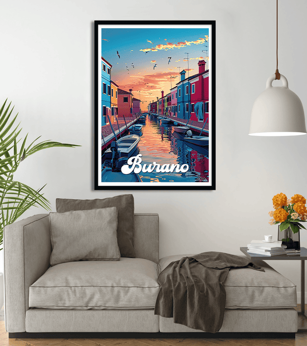 Affiche Burano
