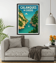 poster Calanques de Cassis