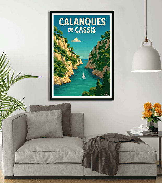 poster Calanques de Cassis
