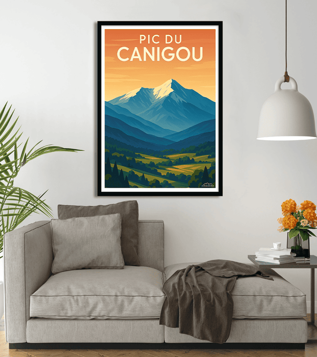 poster Le Pic du Canigou