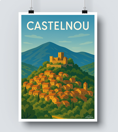 Affiche Castelnou