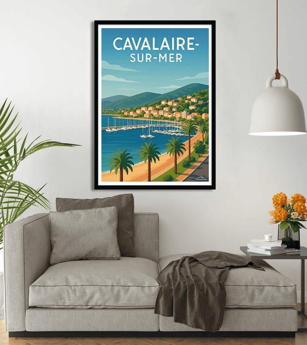 poster Cavalaire-sur-Mer